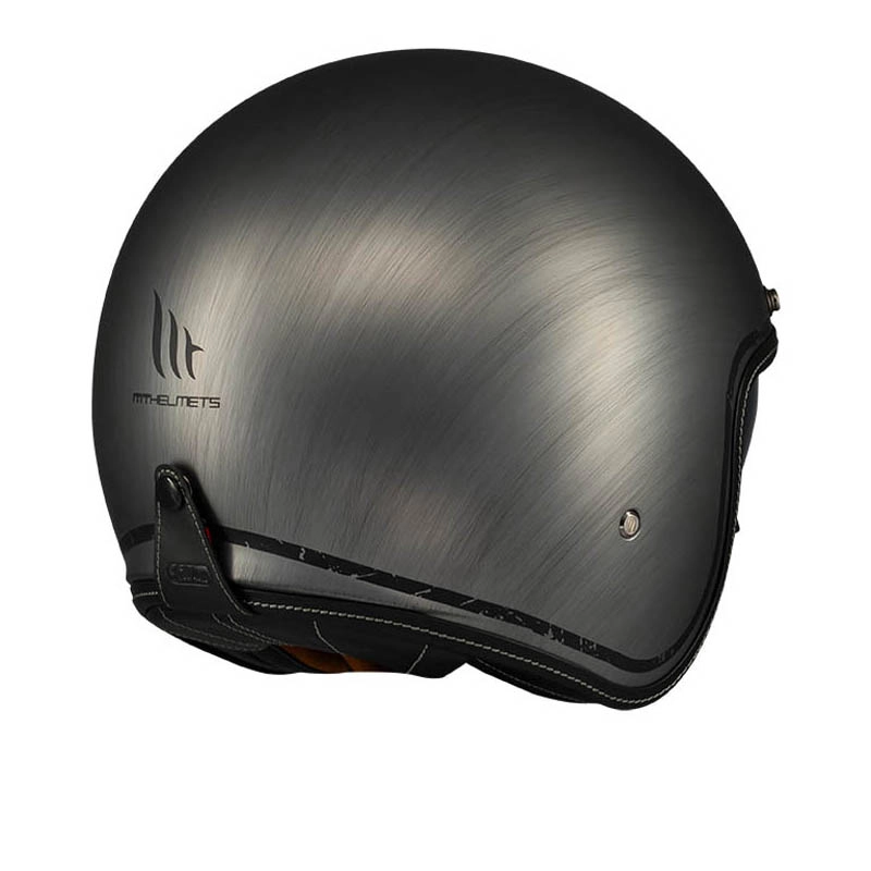 Шолом MT Le Mans 2 SV S Scratched Chrome A2 Black Matt