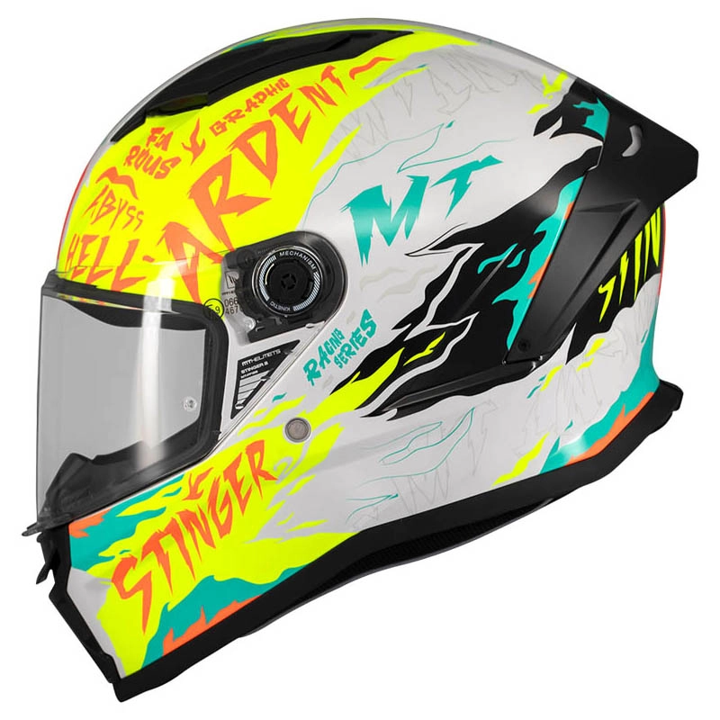 Шолом MT Stinger 2 Ardent A3 Grey/Black/Yellow