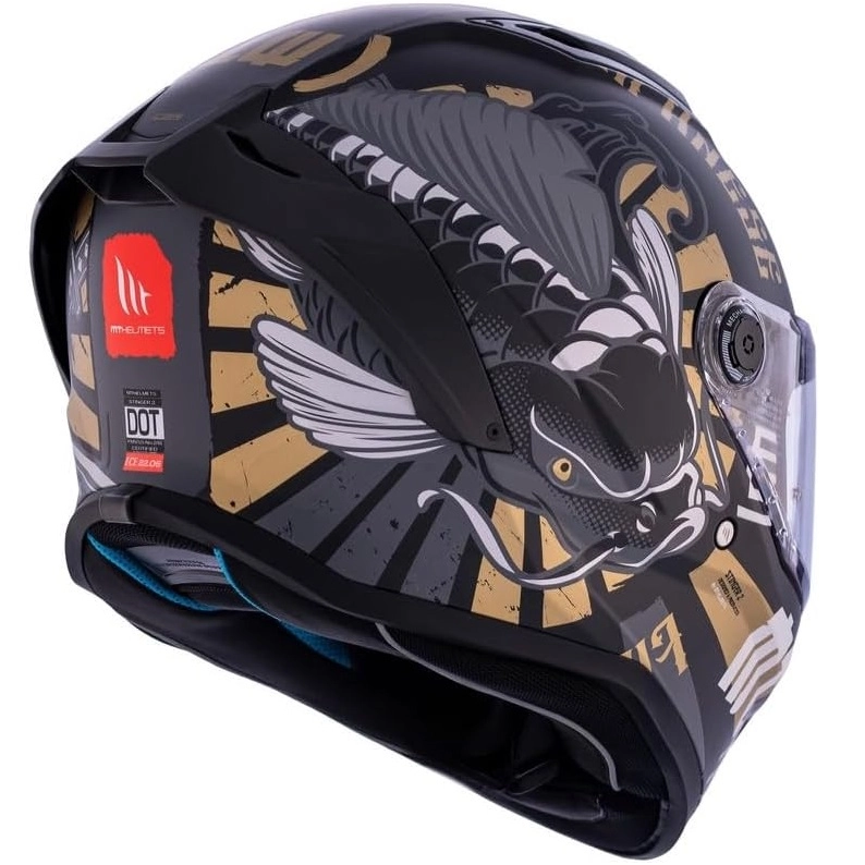 Шолом MT Stinger 2 KRT Black/Grey