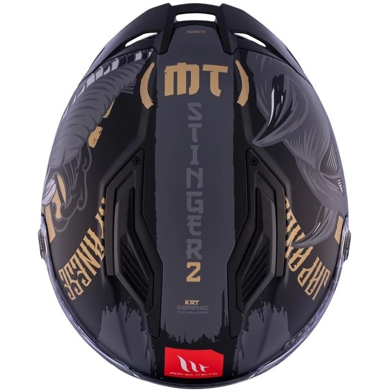 Шолом MT Stinger 2 KRT Black/Grey