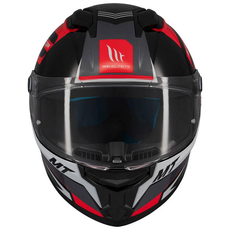 Шолом MT Stinger 2 Tron B15 Black/Red