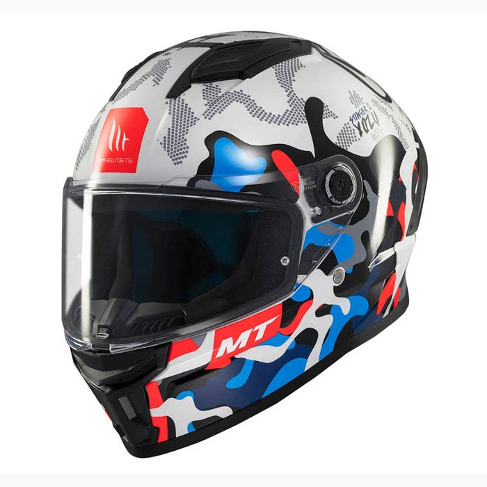 Шолом MT Stinger 2 Yozu A7 Grey/Black/Blue