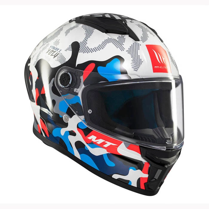 Шолом MT Stinger 2 Yozu A7 Grey/Black/Blue