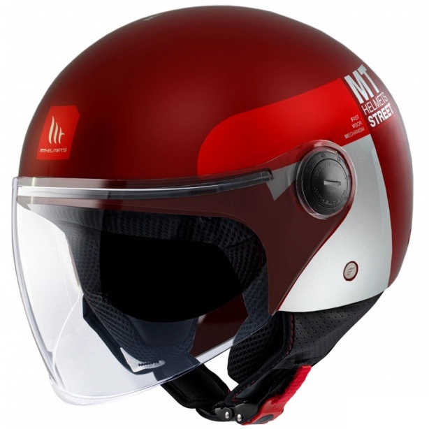 Шолом MT Street S Inboard Red Matt
