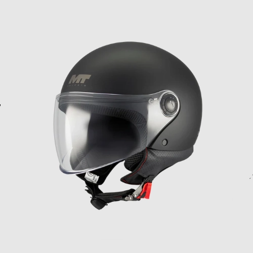 Шлем MT Street S Pure A1 Black Matt