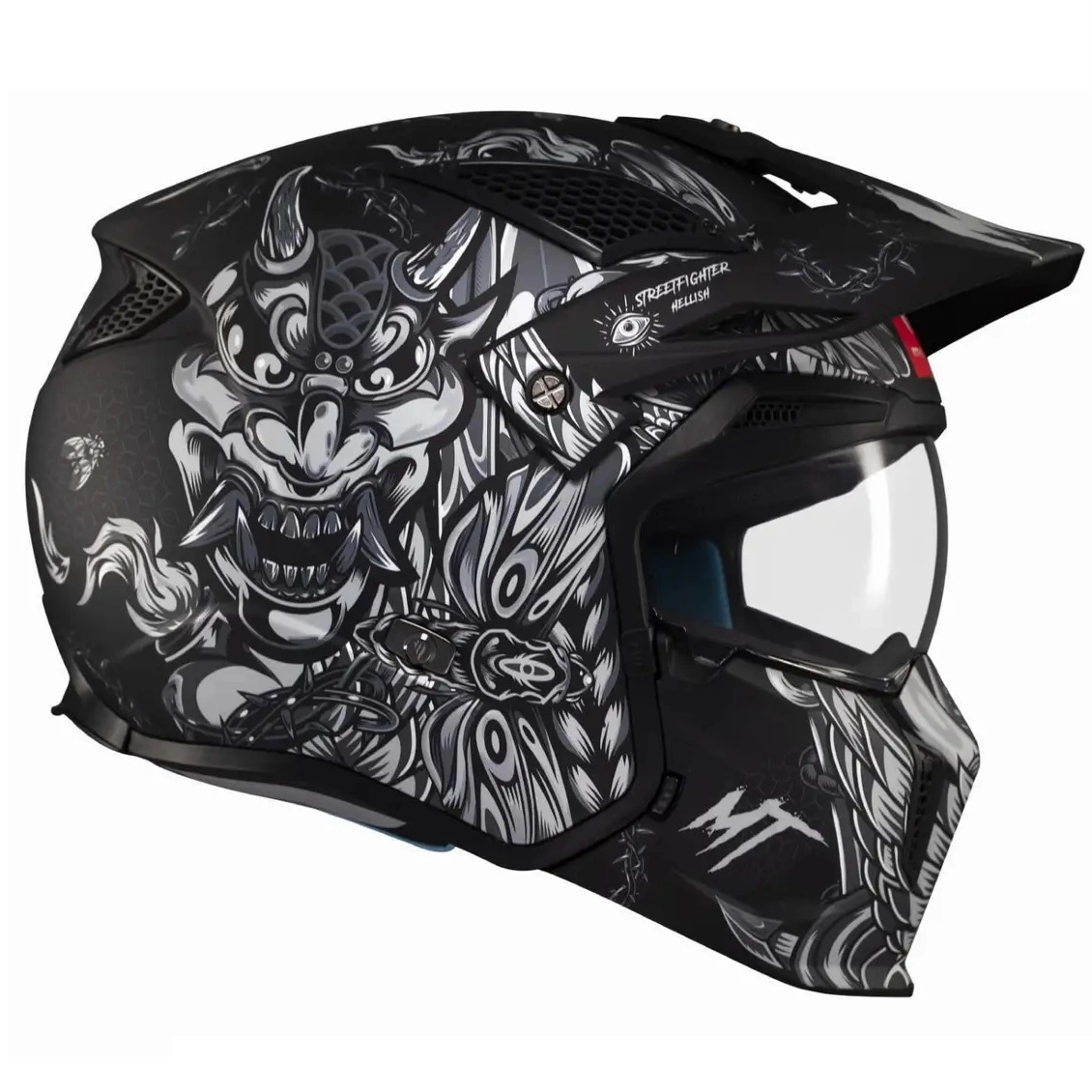 Шолом MT Streetfighter SV Hellish Black Matt