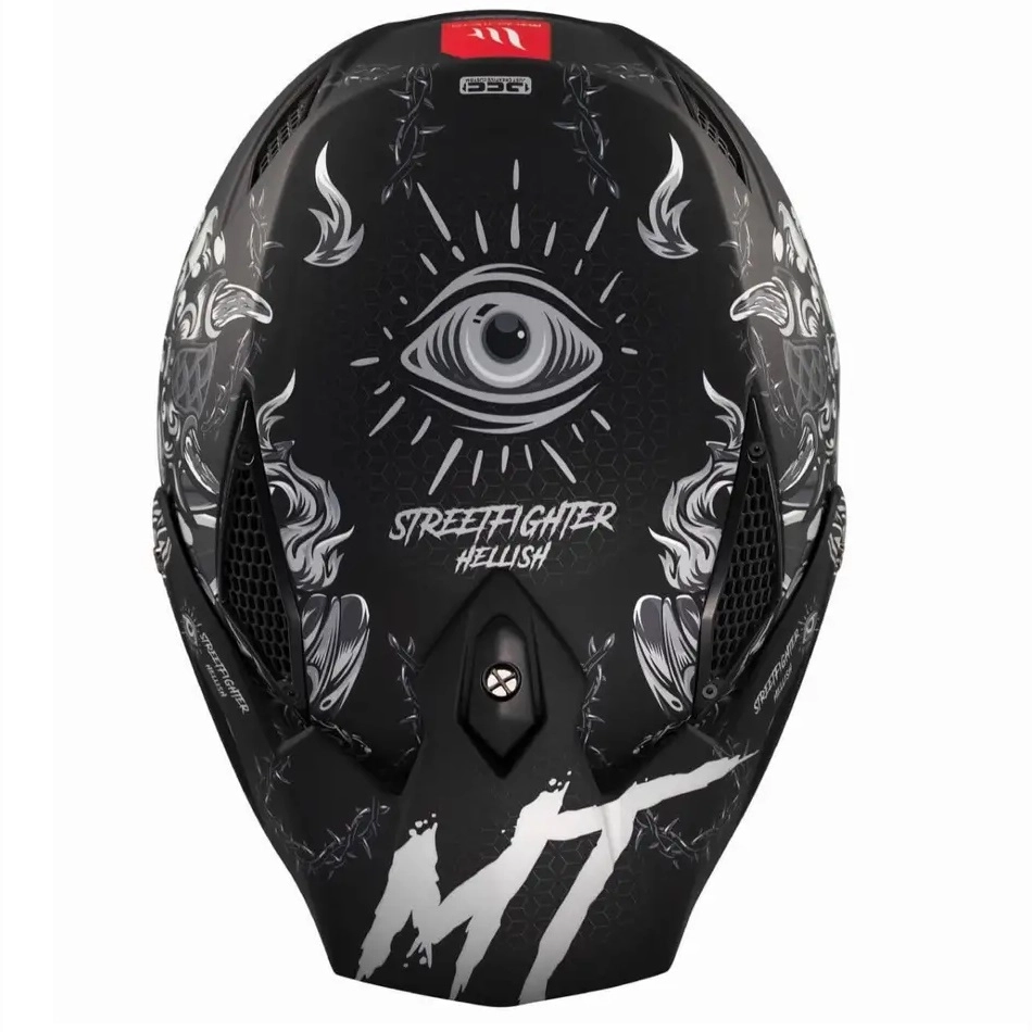 Шолом MT Streetfighter SV Hellish Black Matt
