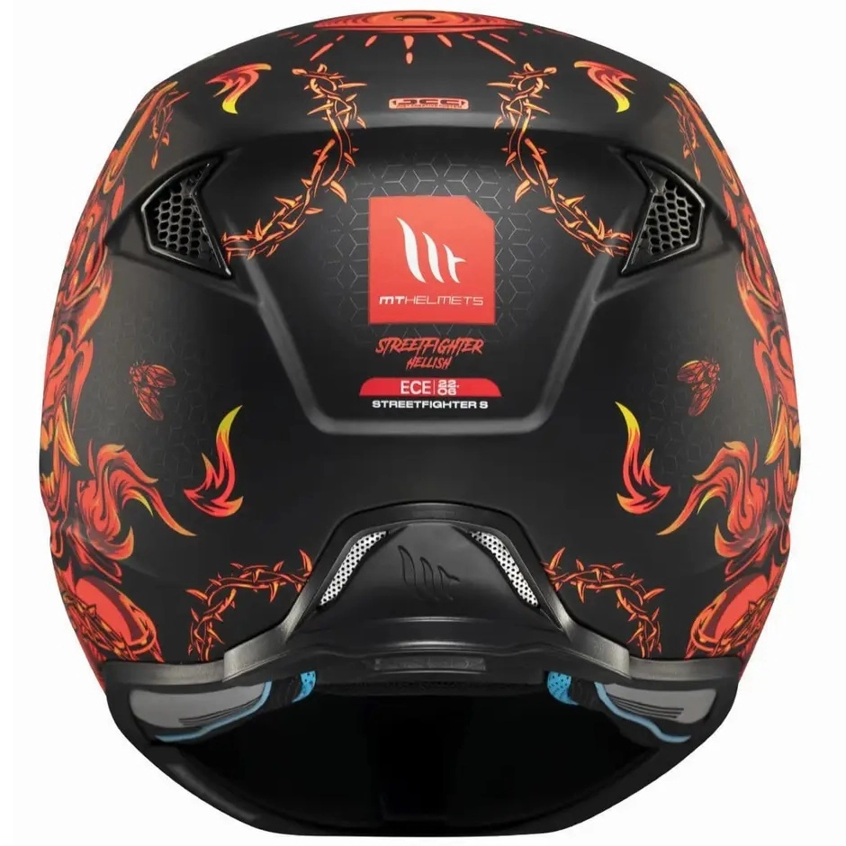 Шлем MT Streetfighter SV Hellish Red Matt
