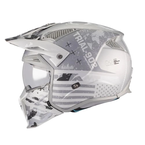 Шолом MT Streetfighter SV S Belic A2 Grey Matt