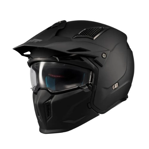 Шолом MT Streetfighter SV S Pure A1 Black Matt