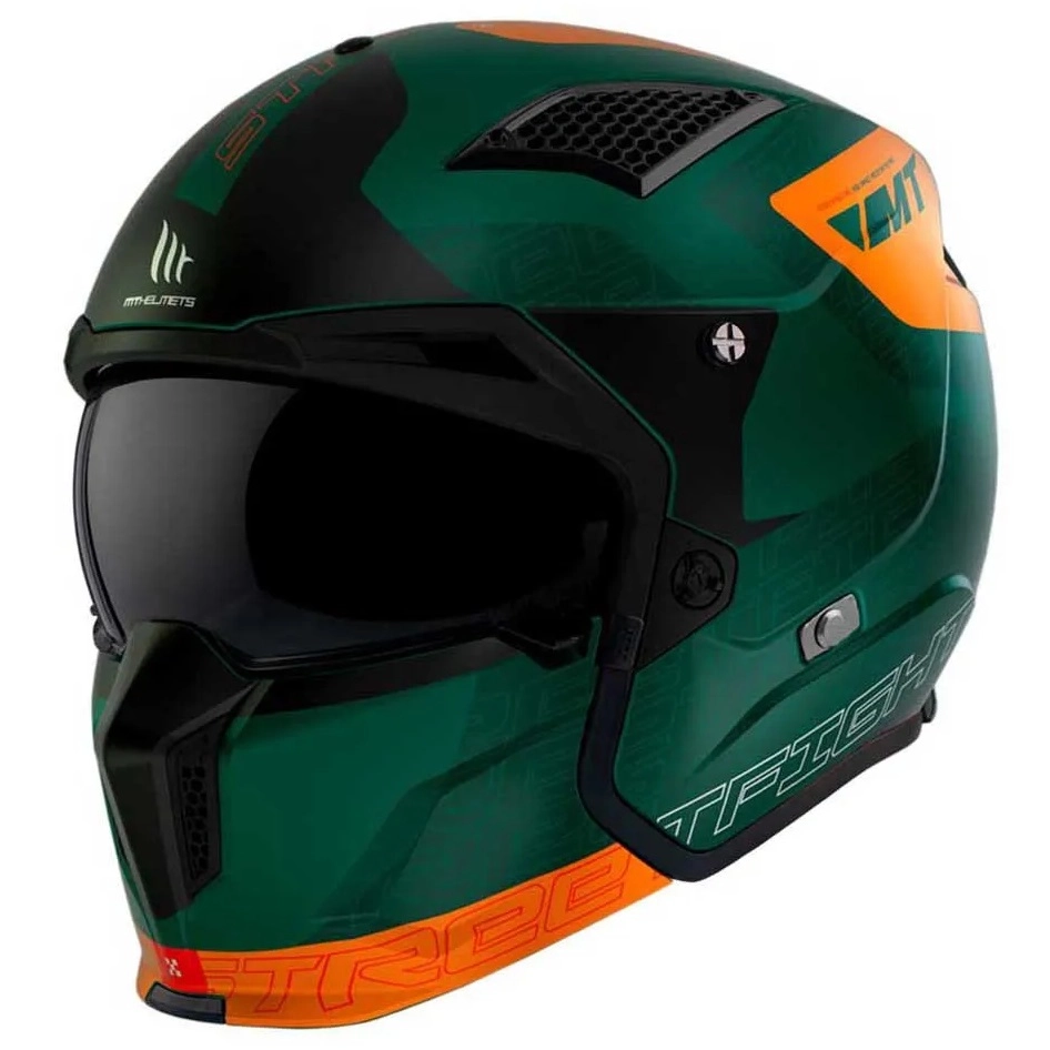 Шолом MT Streetfighter SV S Totem Green Matt