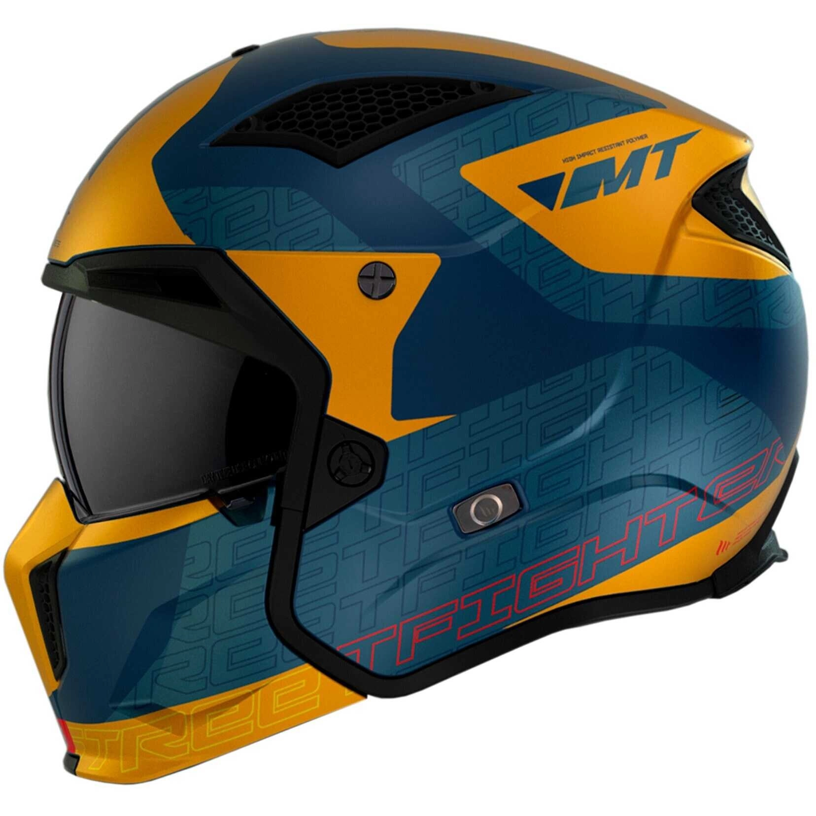 Шолом MT Streetfighter SV S Totem Yellow Matt
