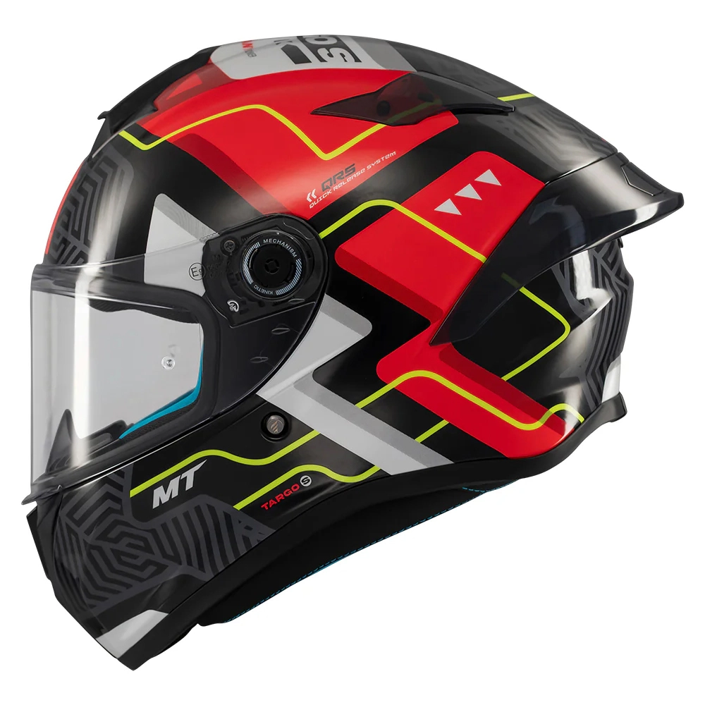 Шлем MT Targo S Brik C5 Black/Red/Grey