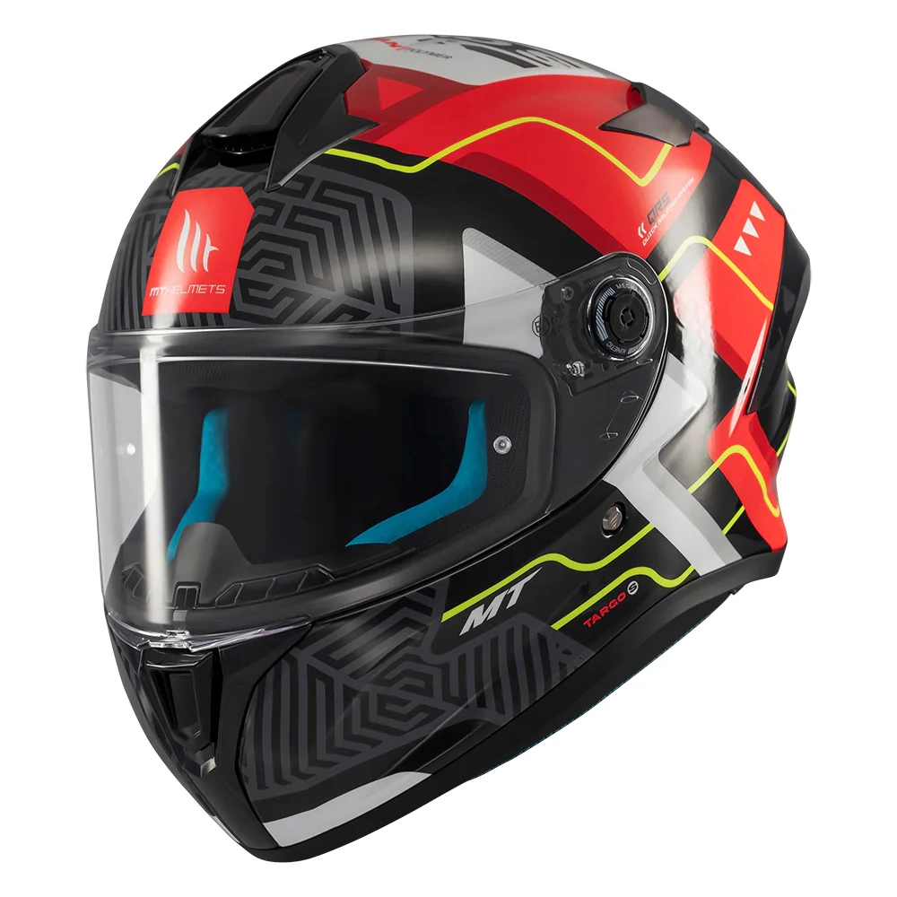 Шлем MT Targo S Brik C5 Black/Red/Grey