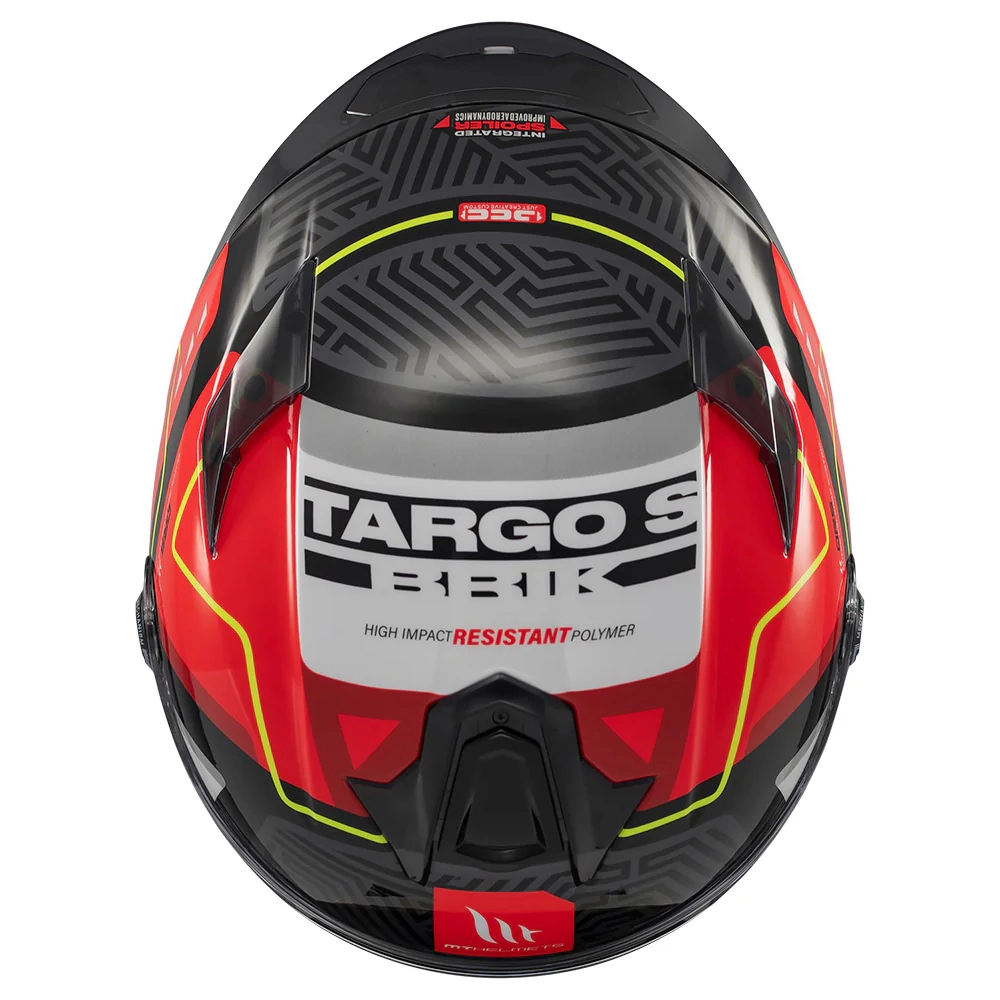 Шлем MT Targo S Brik C5 Black/Red/Grey