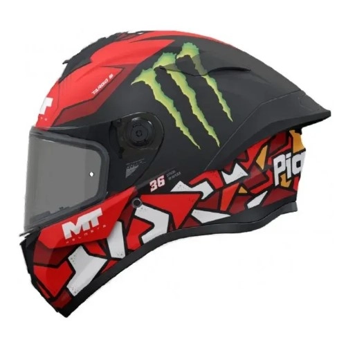 Шолом MT Targo S Piqueras B5 Black/Red
