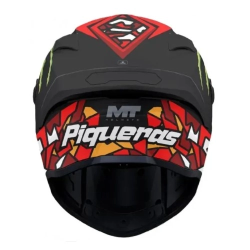 Шолом MT Targo S Piqueras B5 Black/Red