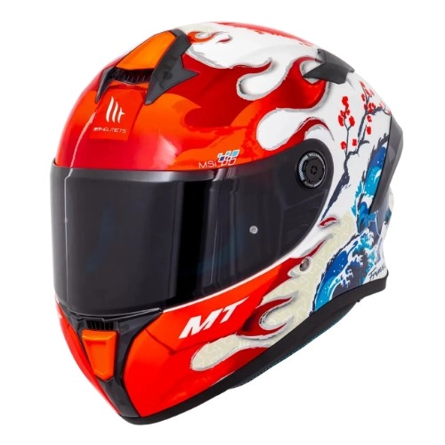 Шолом MT Targo S Yamanaka 2025 A5 Black/Red/Mix
