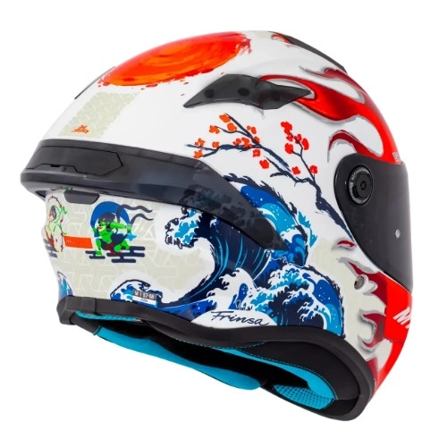 Шолом MT Targo S Yamanaka 2025 A5 Black/Red/Mix