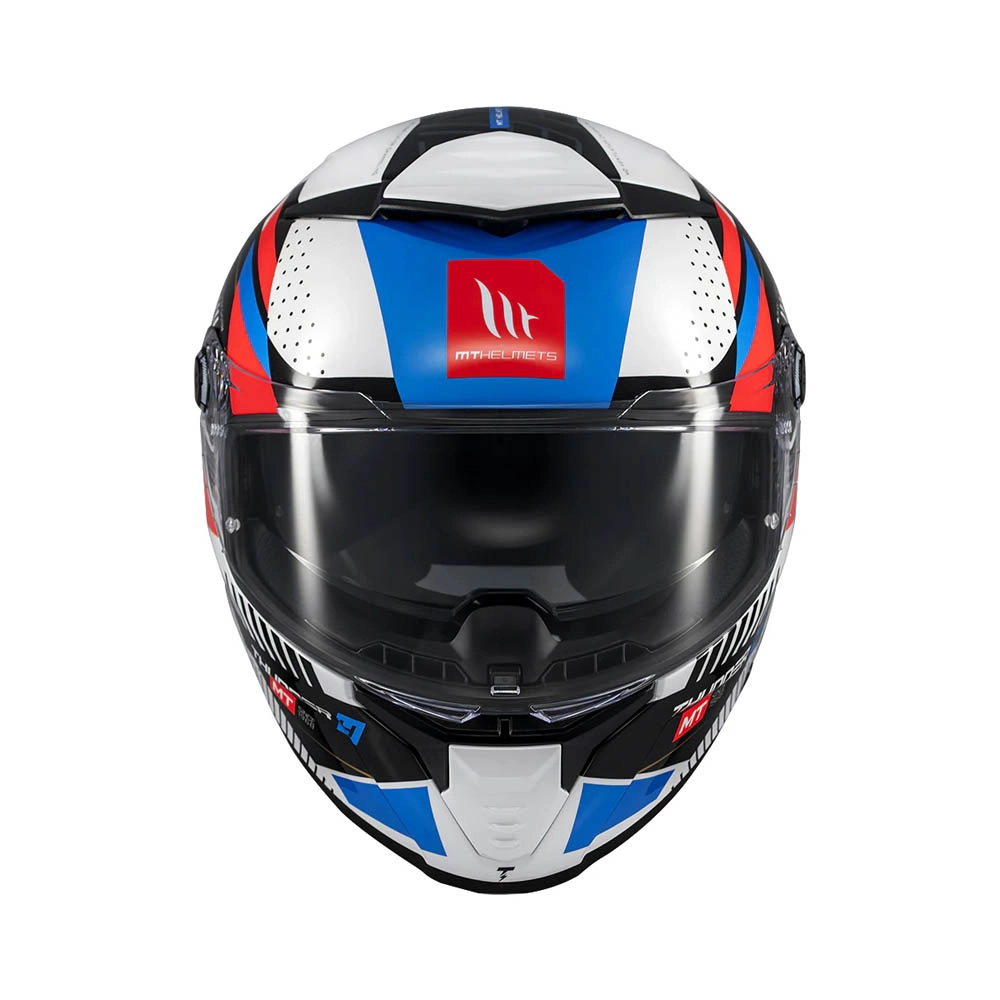 Шолом MT Thunder 4 SV Luminence A7 White/Black/Blue