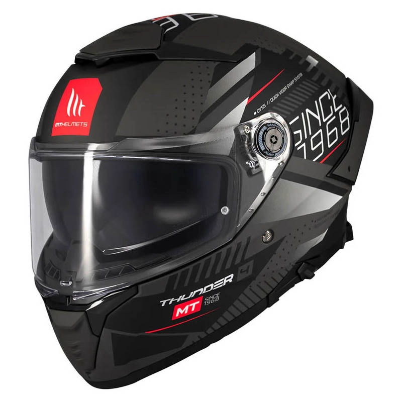Шолом MT Thunder 4 SV Luminence D1 Black Matt