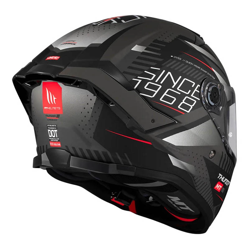 Шолом MT Thunder 4 SV Luminence D1 Black Matt