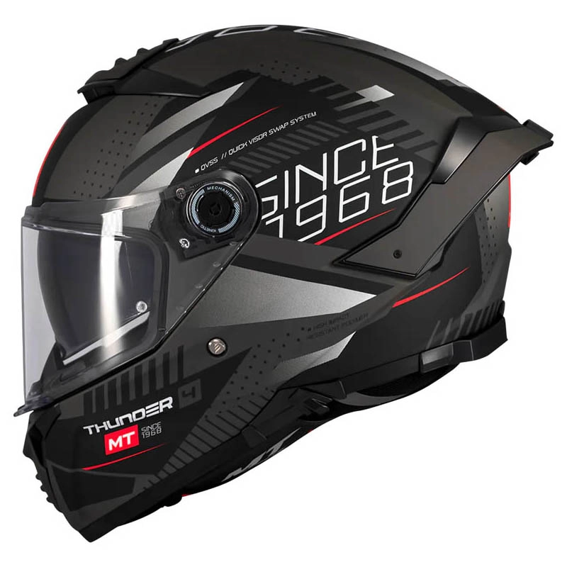 Шолом MT Thunder 4 SV Luminence D1 Black Matt