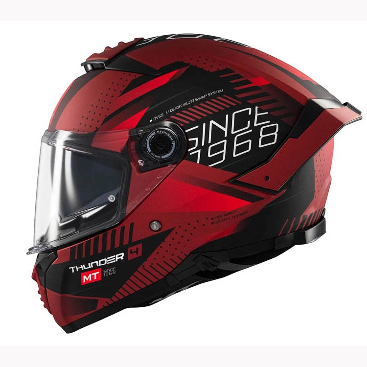Шолом MT Thunder 4 SV Luminence D5 Red/Black