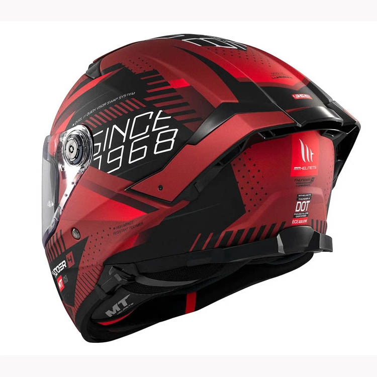 Шолом MT Thunder 4 SV Luminence D5 Red/Black