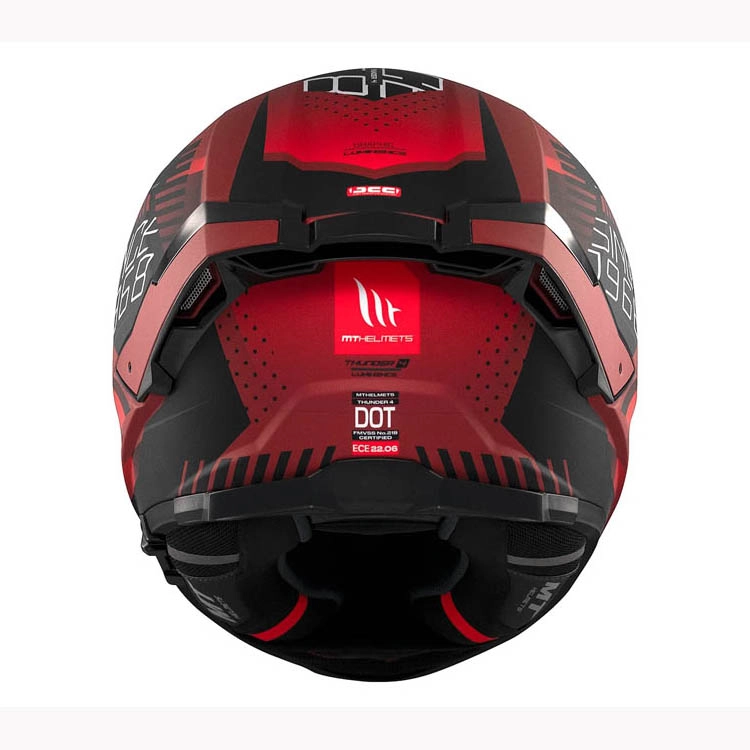 Шолом MT Thunder 4 SV Luminence D5 Red/Black