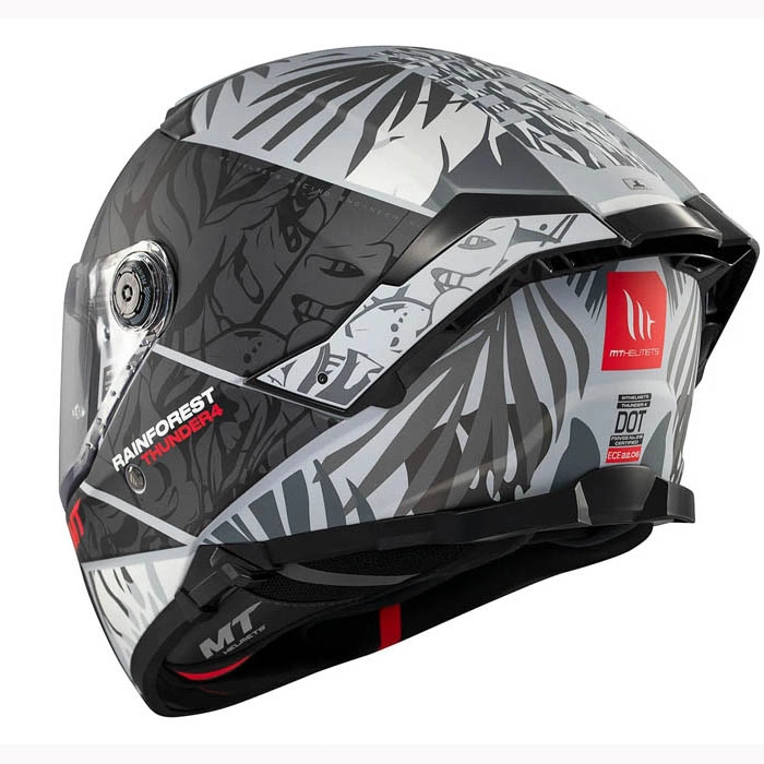 Шолом MT Thunder 4 SV Rainforest C2 Black/Grey