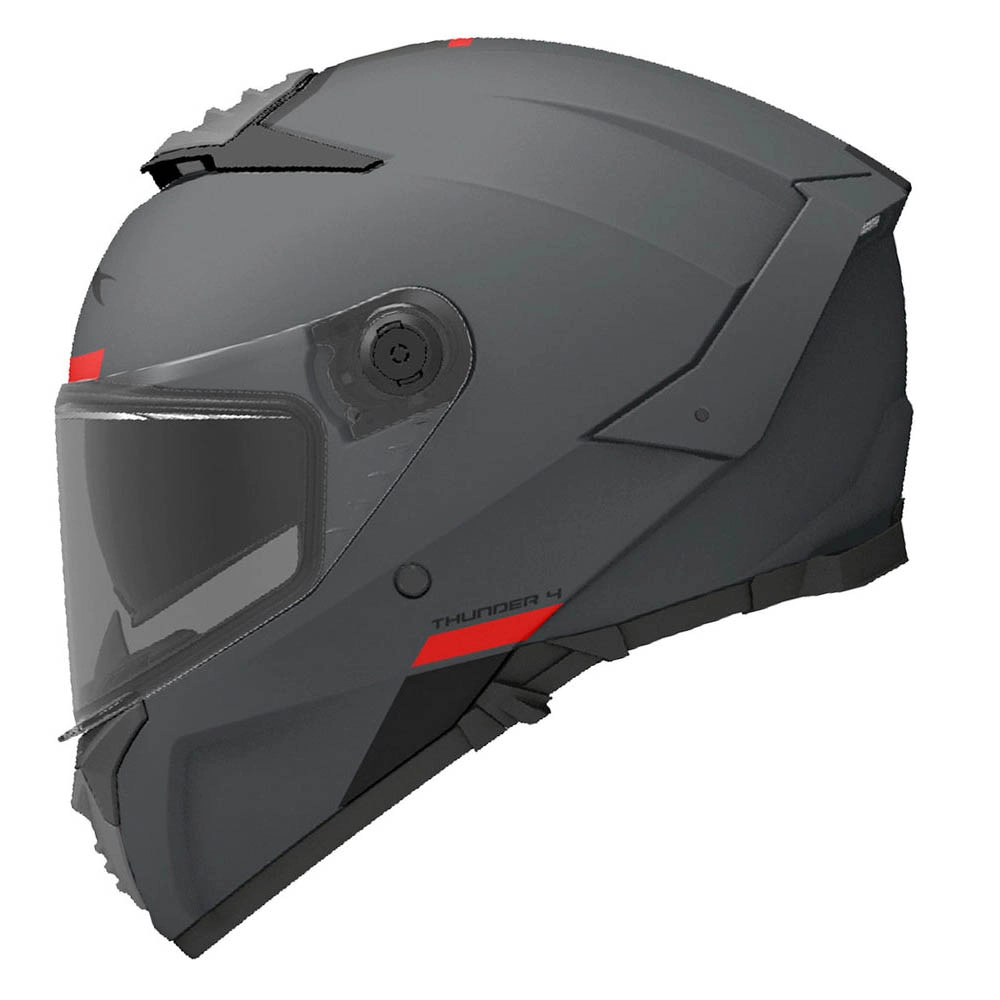 Шолом MT Thunder 4 SV Solid A12 Grey Matt