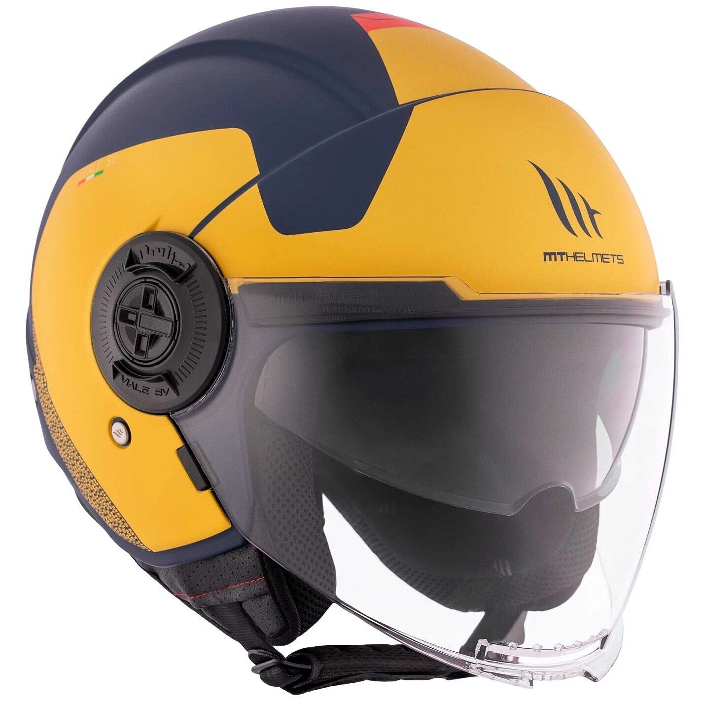 Шолом MT Viale SV S Beta Yellow Matt