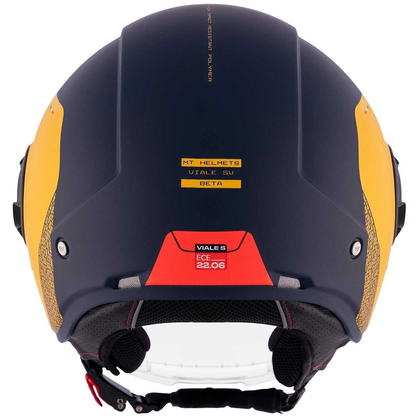 Шолом MT Viale SV S Beta Yellow Matt