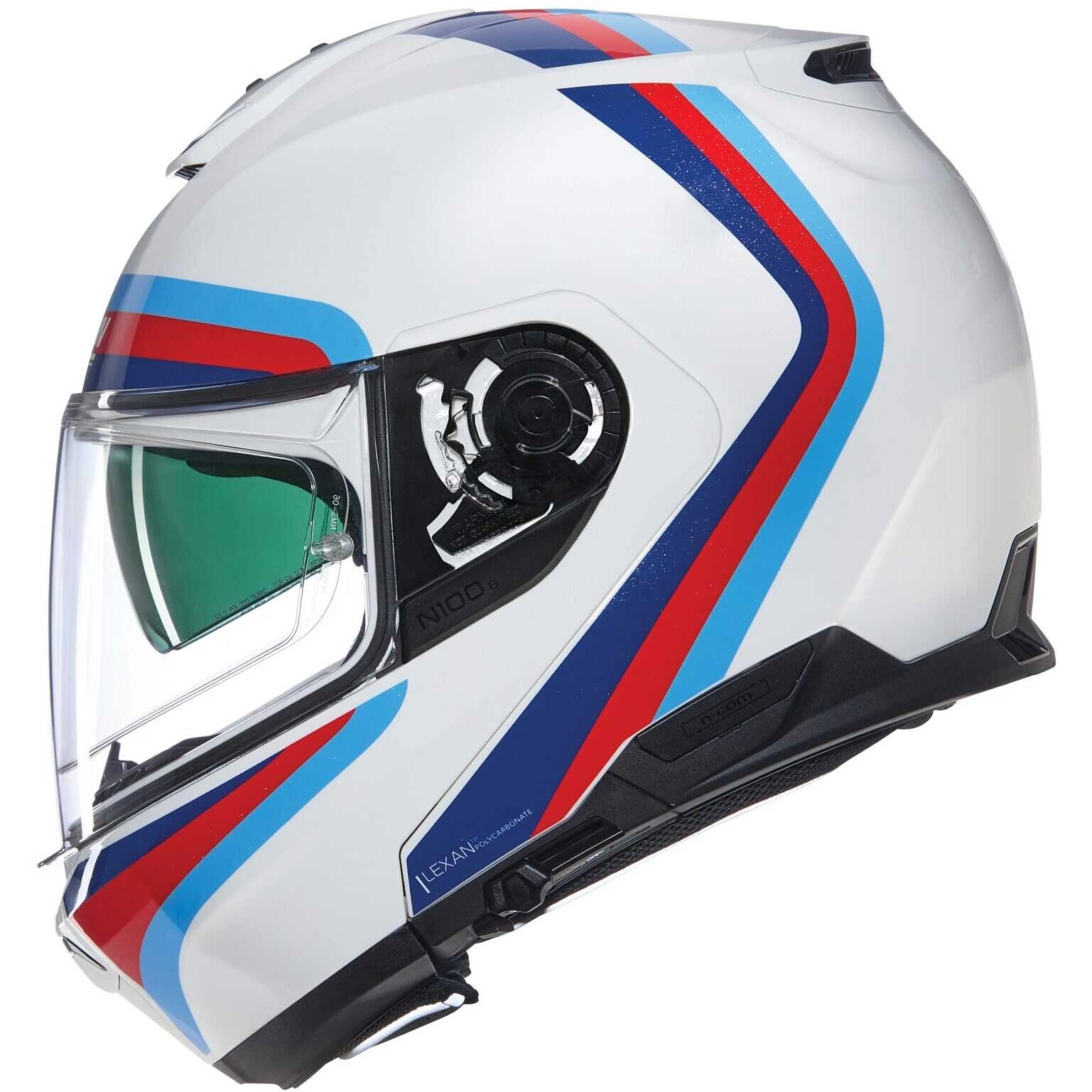 Шолом Nolan N100-6 Assoluto White/Blue/Red