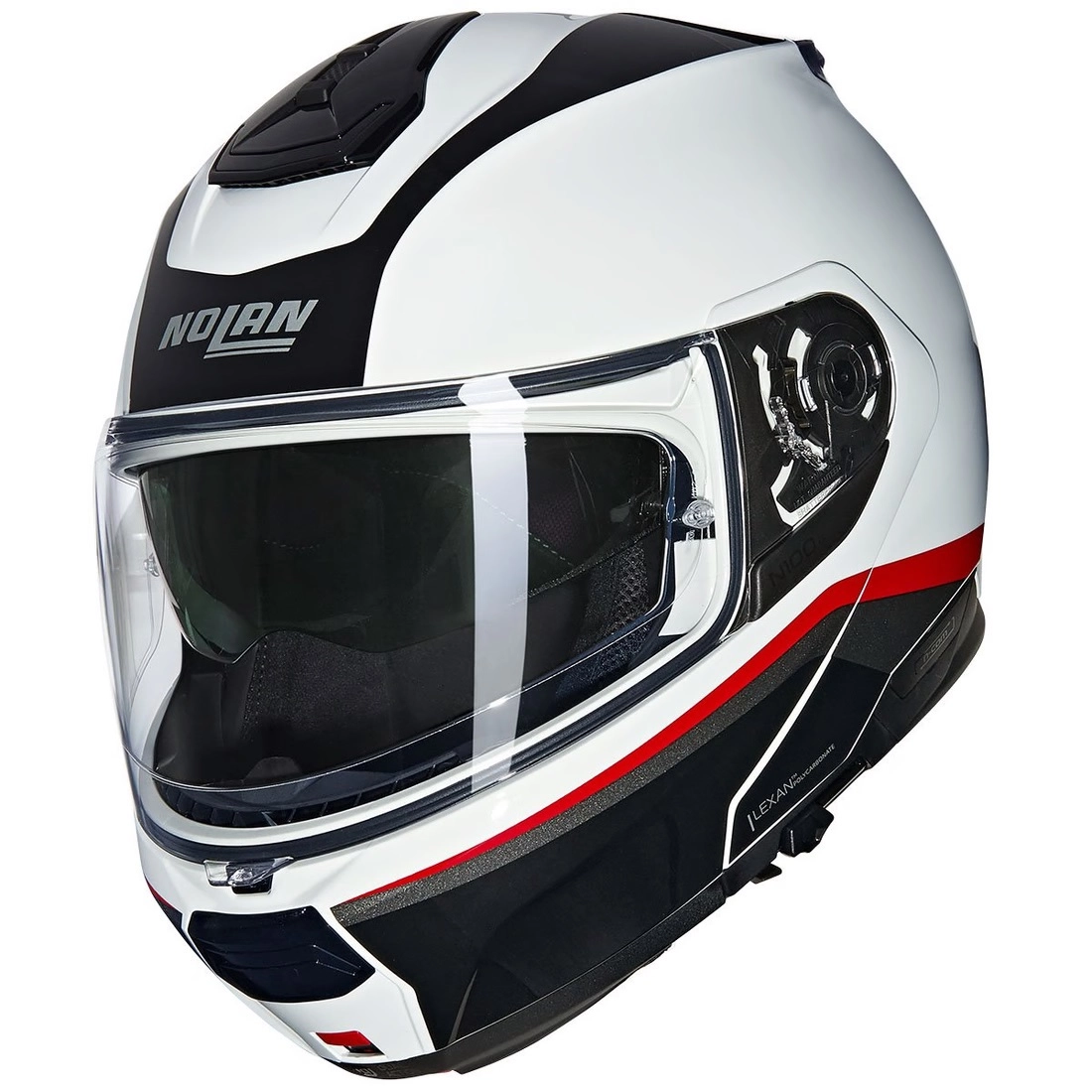 Шолом Nolan N100-6 Incognito White/Black