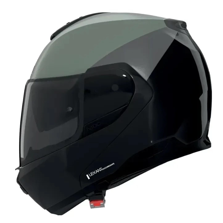 Шолом Nolan N100-6 Verniciatura Speciale Black/Grey/Green