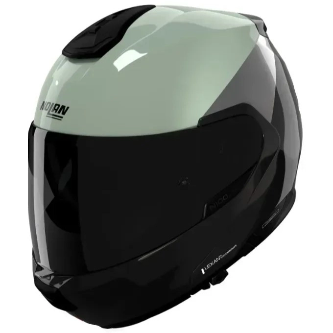 Шолом Nolan N100-6 Verniciatura Speciale Black/Grey/Green