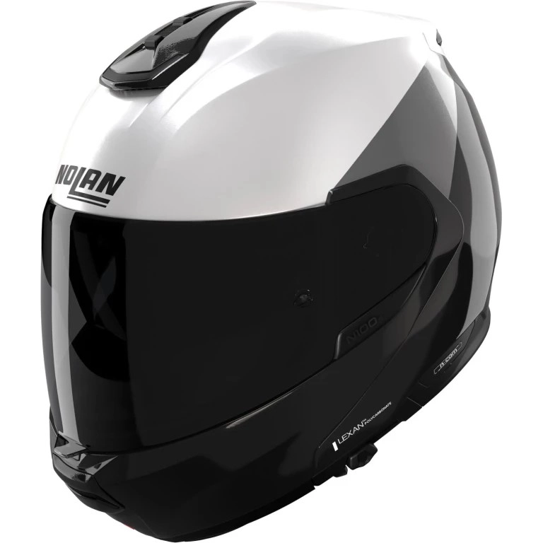 Шолом Nolan N100-6 Verniciatura Speciale Black/White