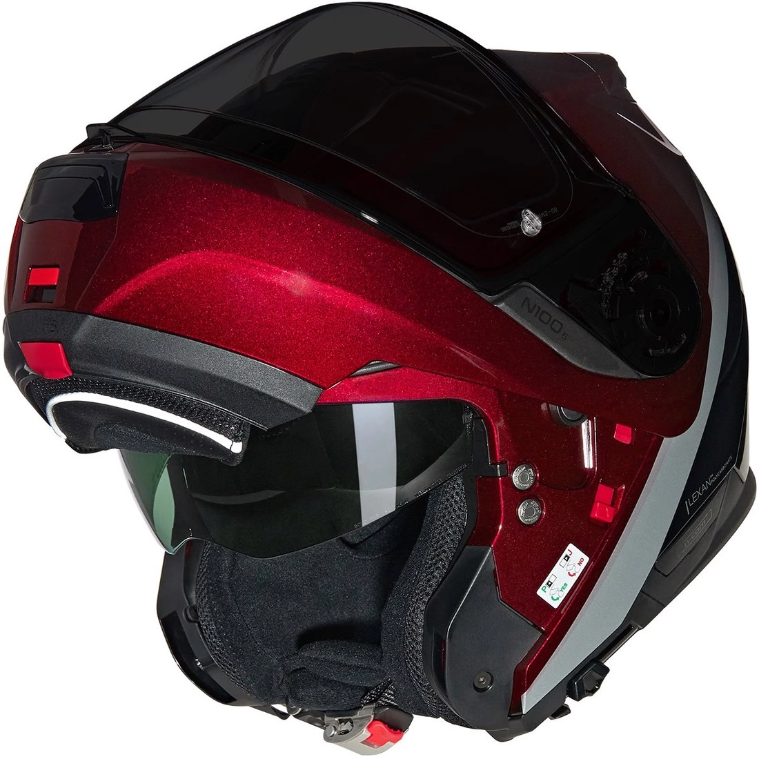 Шолом Nolan N100-6 Verniciatura Speciale Red