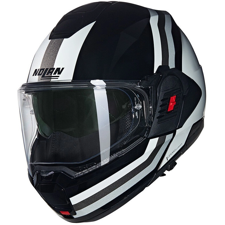 Шолом Nolan N120-1 Lineo White/Black