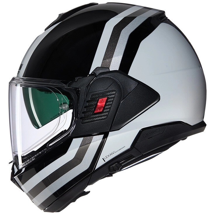 Шолом Nolan N120-1 Lineo White/Black