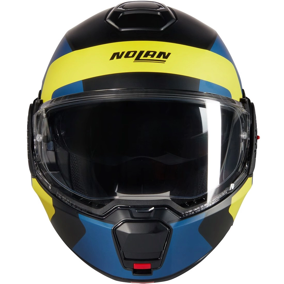 Шолом Nolan N120-1 Omocromo Black/Yellow/Blue