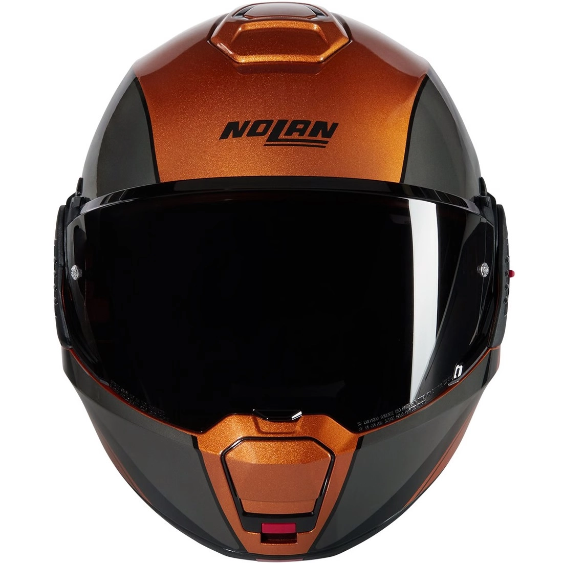 Шолом Nolan N120-1 Verniciatura Speciale Black/Orange