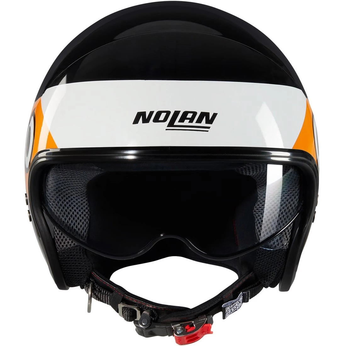Шолом Nolan N21 06 Onrico Black/White/Orange