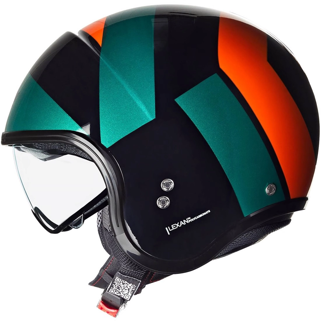 Шолом Nolan N21 06 Tangente Green/Black/Orange