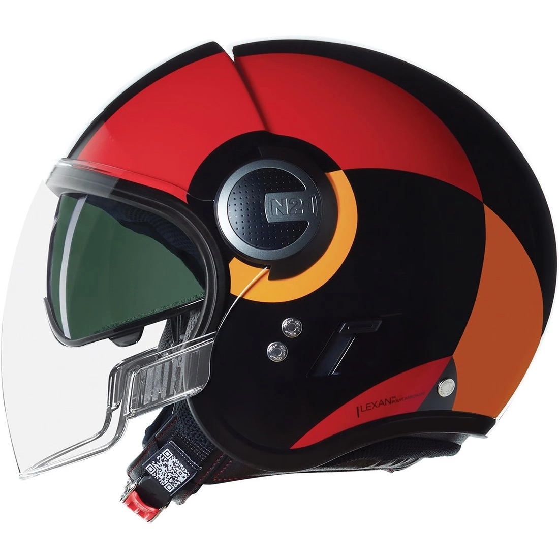 Шолом Nolan N21 Visor 06 Bicromo Red/Black