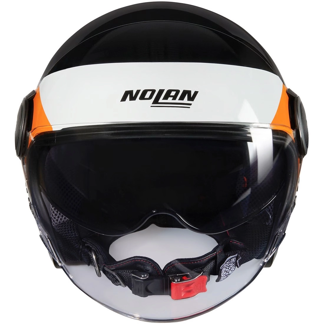 Шолом Nolan N21 Visor 06 Onrico White/Black/Orange