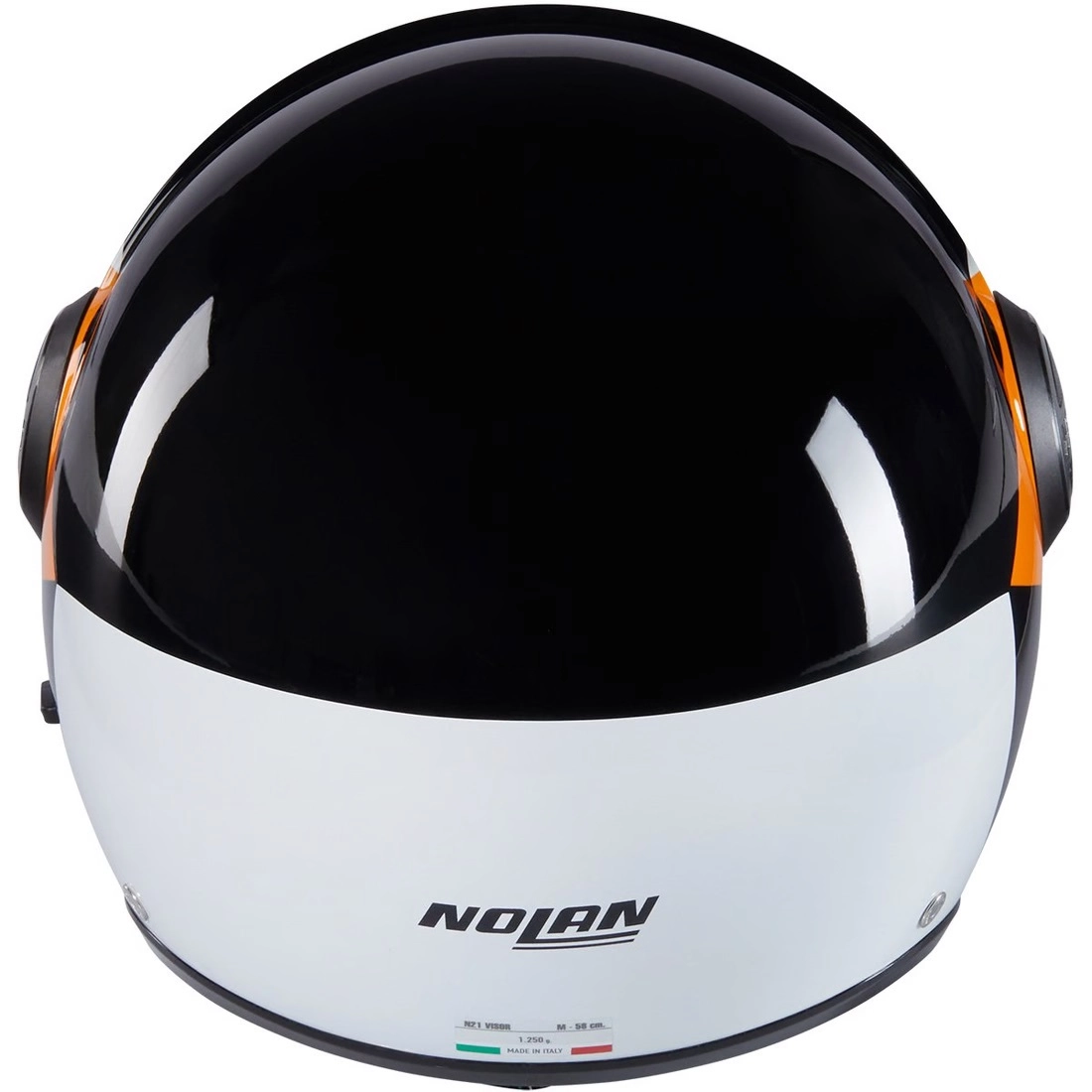 Шолом Nolan N21 Visor 06 Onrico White/Black/Orange