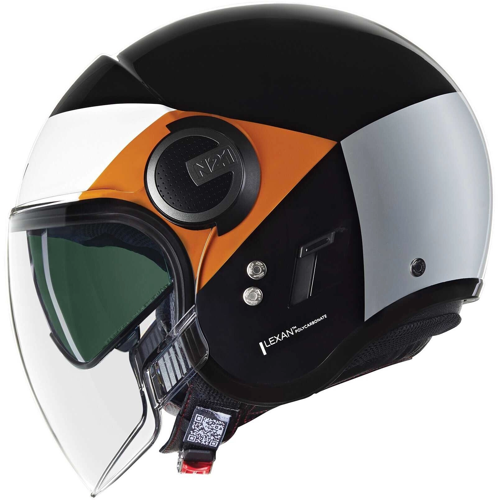 Шолом Nolan N21 Visor 06 Onrico White/Black/Orange